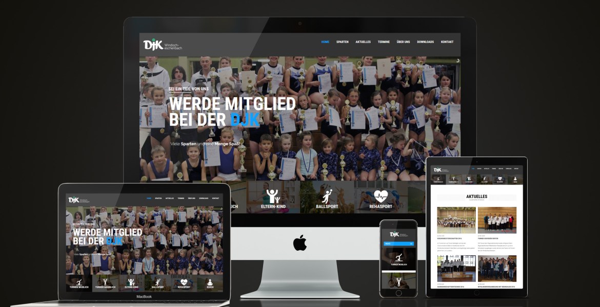 TONI Design Website - DJK Windischeschenbach